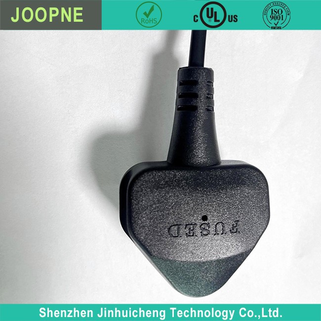 UK Fused Powercord With Waterproof Connector